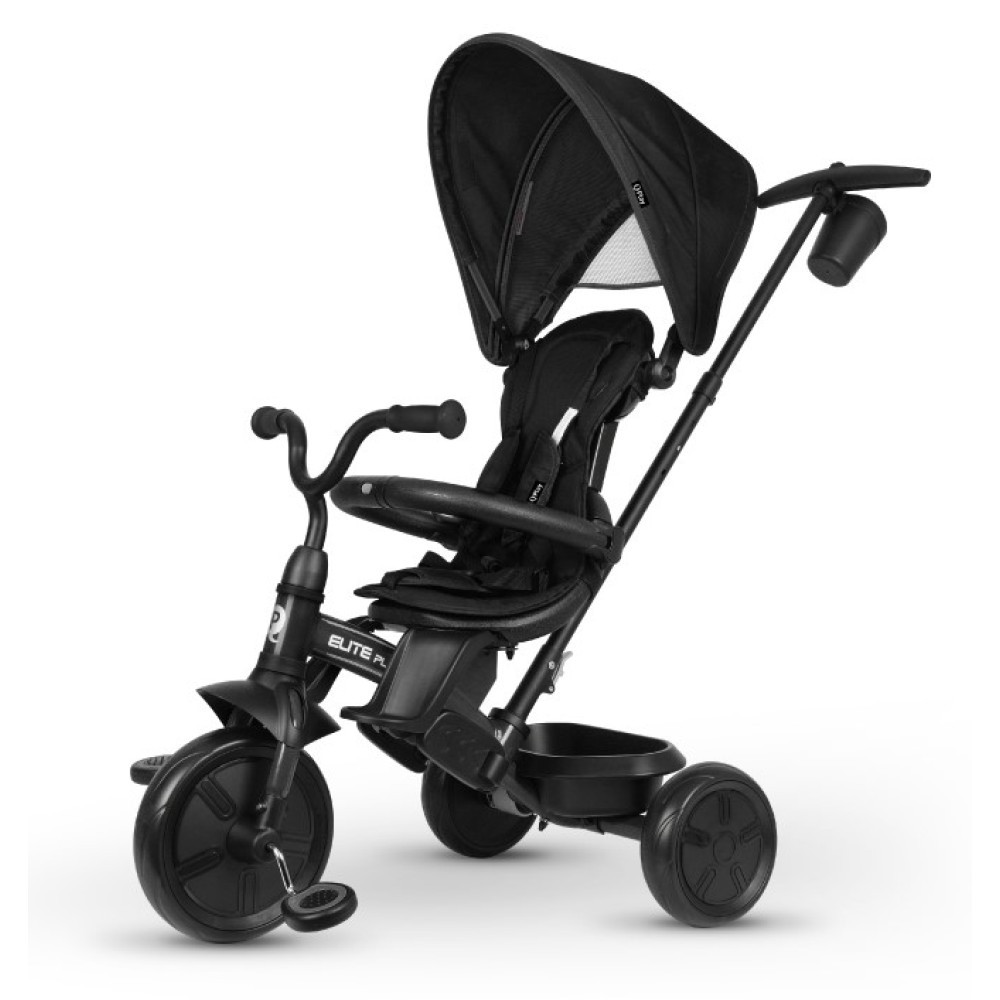 Велосипед триколісний дитячий Elite Platinum Black