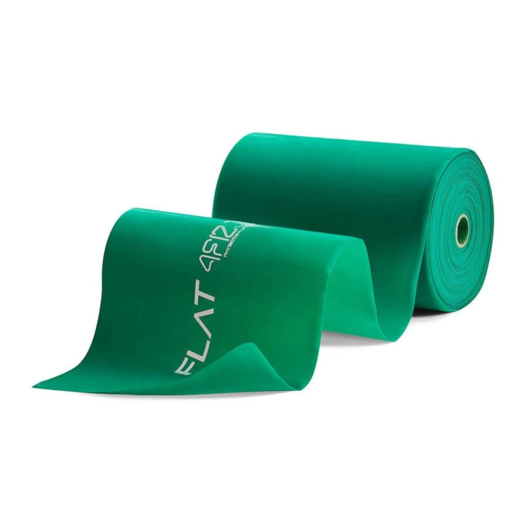 Стрічка-еспандер для спорту та реабілітації 4FIZJO Flat Band 30 м 5-8 кг Green (P-5907739311184), фото 1