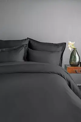 Постільна Білизна Issimo Home Сатин люкс Fume двоспальний євро 200х220см