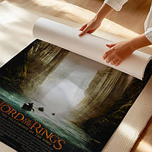 Плакат "Володар перснів: Братерство персня, Lord of the Rings: Fellowship of the Ring", 60×41см, фото 3
