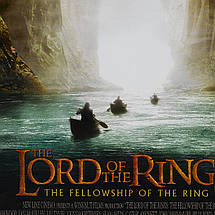 Плакат "Володар перснів: Братерство персня, Lord of the Rings: Fellowship of the Ring", 60×41см, фото 4