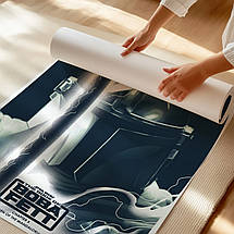 Плакат "Книга Боби Фетта, The Book of Boba Fett", 60×48см, фото 3