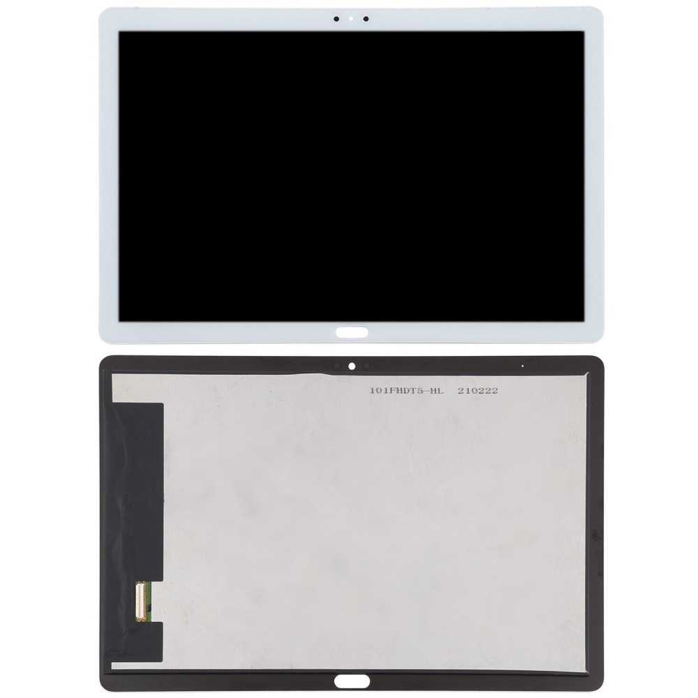 Дисплей Huawei MediaPad T5 10 AGS2-L03 /AGS2-L09, версія LTE білий, з отвором під кнопку меню (Home), фото 1