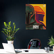 Плакат "Книга Боби Фетта, The Book of Boba Fett", 60×48см, фото 5