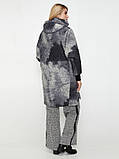 Стильна жіноча демісезонна  куртка утеплена подовженна- ''Атлана'', фото 5
