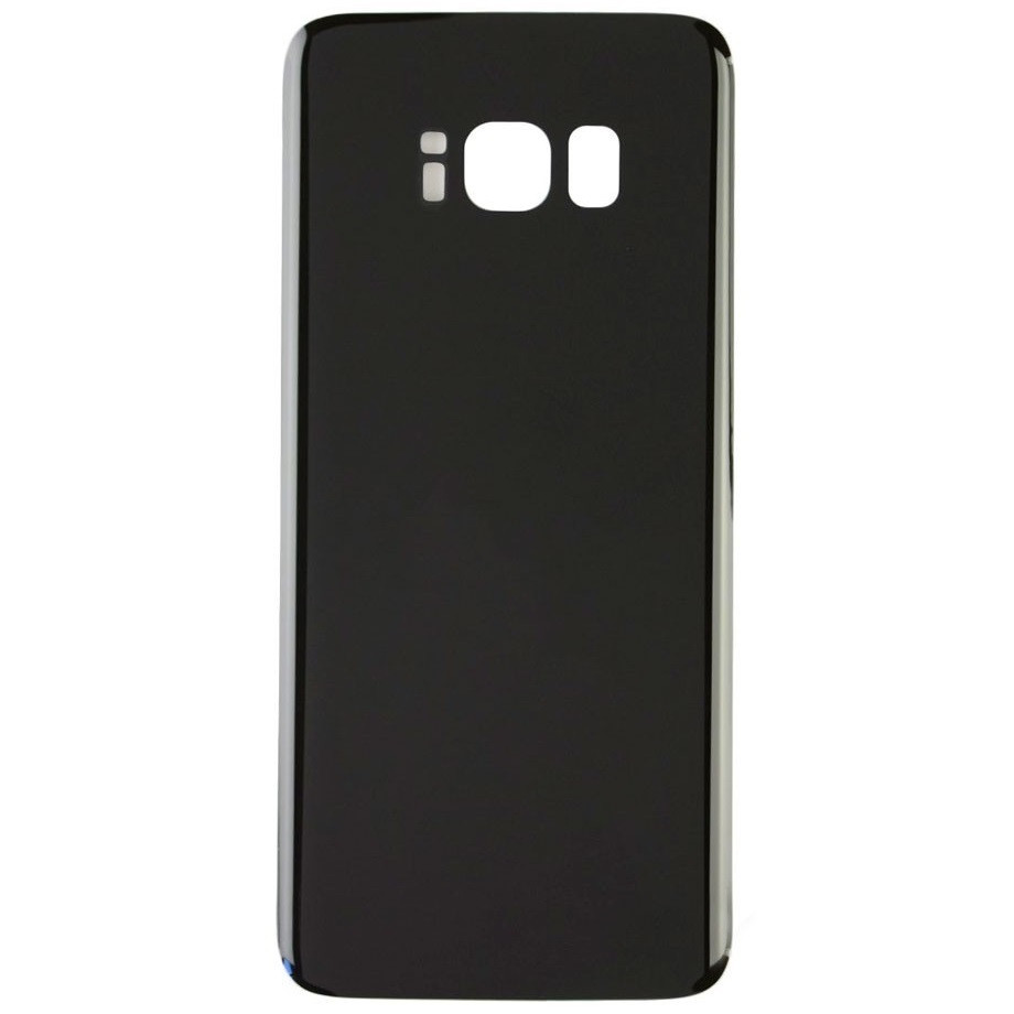 Задня кришка Samsung G955 Galaxy S8+ чорна, Midnight Black, оригінал PRC