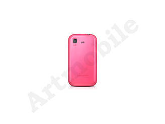 Корпус Samsung C3222 Duos рожевий