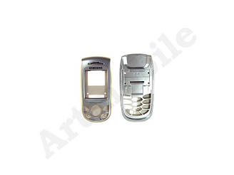 Корпус Samsung E800 сріблястий