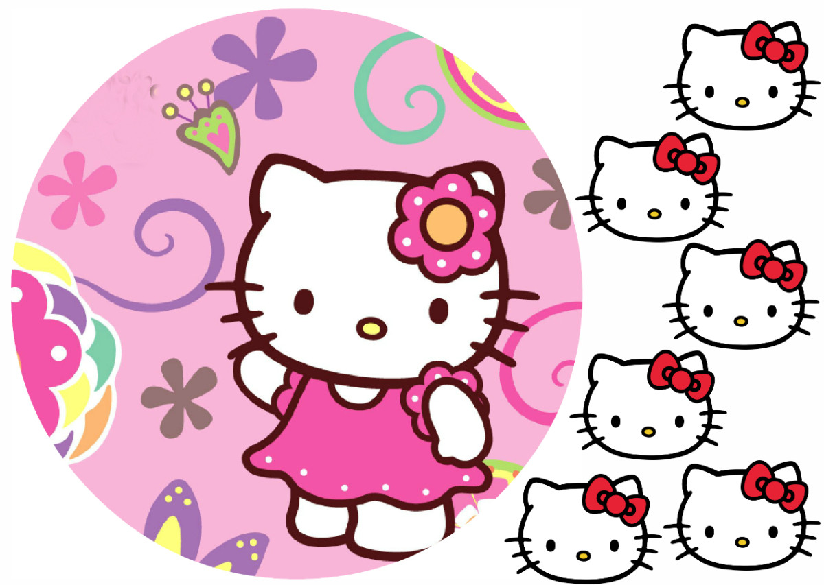 Вафельна картинка Hello Kitty / Хелло кітті