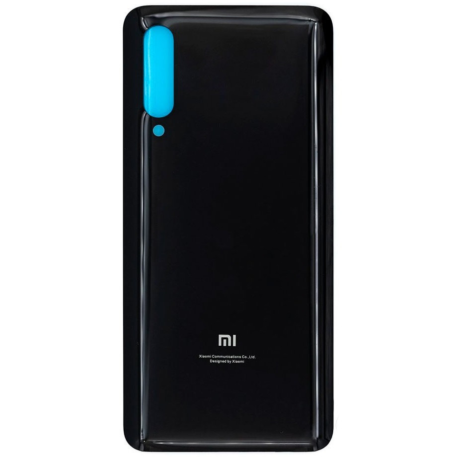 Задня кришка Xiaomi Mi 9 чорна, Piano Black