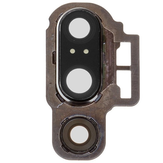 Скло камери Huawei P20 Pro з рамкою чорного кольору, фото 1