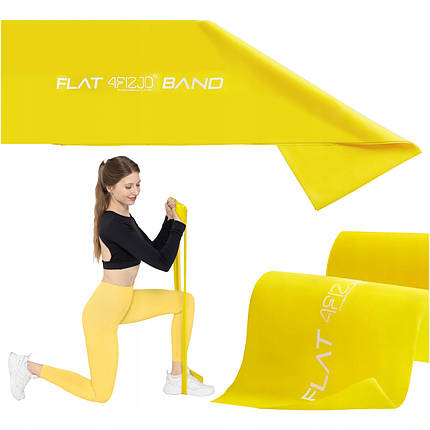 Стрічка-еспандер для спорту та реабілітації 4FIZJO Flat Band 30 м 1-2 кг 4FJ0101 Poland, фото 1