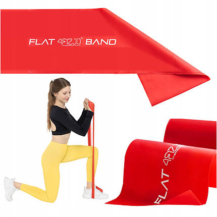 Стрічка-еспандер для спорту та реабілітації 4FIZJO Flat Band 30 м 2-4 кг 4FJ0102 Poland, фото 1