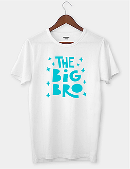 Футболка для старшого брата з принтом "THE BIG BRO"