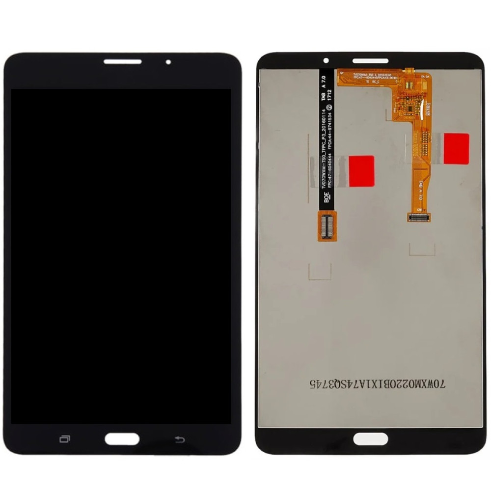 Дисплей Samsung T285 Galaxy Tab A 7.0 2016, версія LTE чорний, фото 1
