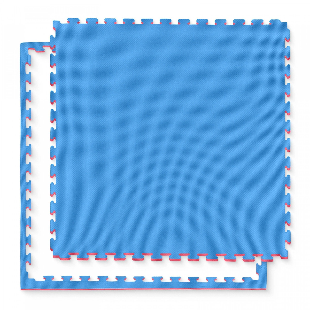 Мат-пазл (ластівчин хвіст) 4FIZJO Mat Puzzle EVA 100 x 100 x 4 см 4FJ0169 Blue/Red Poland