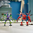 Конструктор LEGO Marvel Super Heroes 76219 Битва роботів Людини-павука та Зеленого Гоблина, фото 8