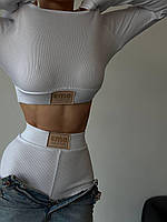 Жіночий комплект шорти з топом, фото 7