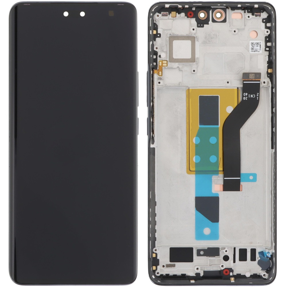 Дисплей Xiaomi 13 Lite /Civi 2 чорний, Amoled, оригінал PRC з рамкою, Black, фото 1