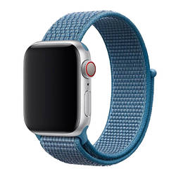 Ремінець Apple Watch 38/40mm Woman Sport Loop Tahoe Blue