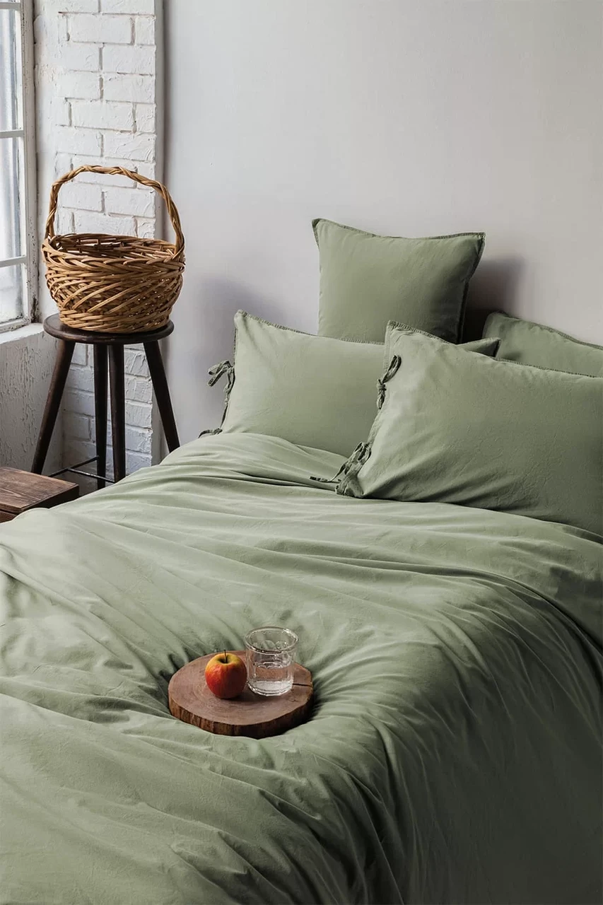 Постільна Білизна поплін Issimo Home Savanna Forest двоспальний євро 200х220см, фото 1