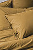 Постільна Білизна поплін Issimo Home Savanna Mustard двоспальний євро 200х220см, фото 3