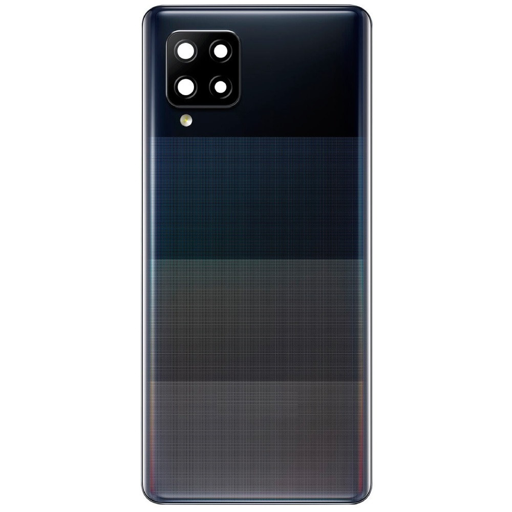 Задня кришка Samsung A426 Galaxy A42 5G чорна, Prism Dot Black, оригінал PRC + скло камери