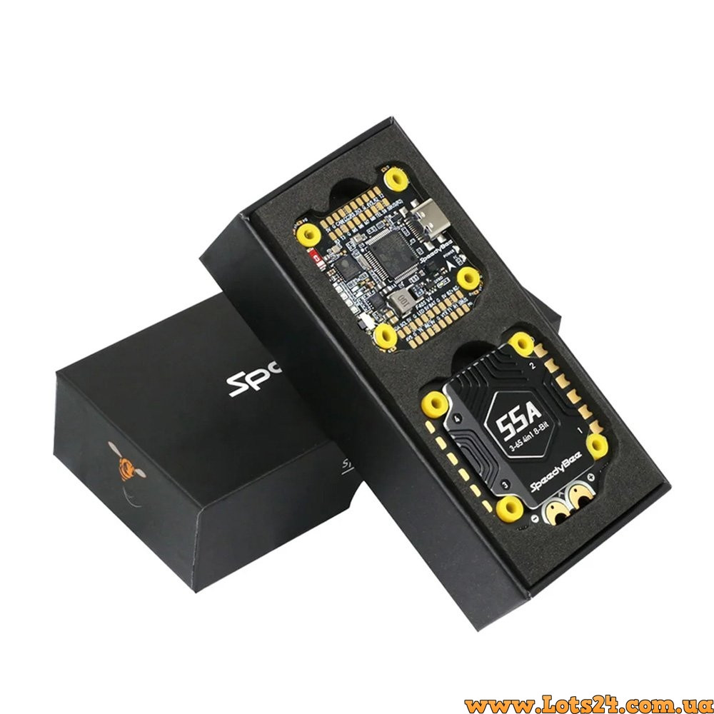 Політний контролер SpeedyBee F405 V4 BLS 55A 30x30 FC&ESC Stack для FPV дронів з Bluetooth BetaFlight INAV 3-6S LiPo DJI Air Unit