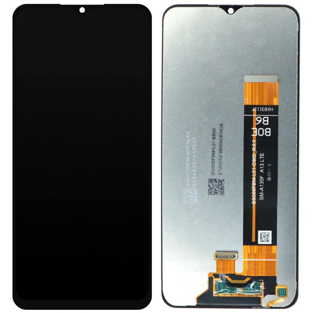 Дисплей Samsung A135 Galaxy A13 4G /A137 /A236 /M135 /M236 /M336 чорний, SM-A135F BS066FBM-L01-D800_R5.7, фото 1