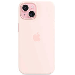 Силіконовий чохол iPhone 15 Apple Silicone Case - Light Pink