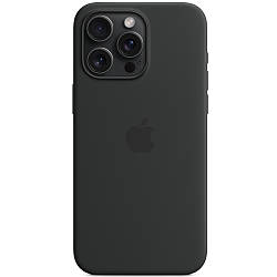 Силіконовий чохол iPhone 15 Pro Apple Silicone Case with MagSafe (анімація) - Black