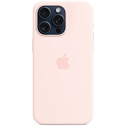 Силіконовий чохол iPhone 15 Pro Max Apple Silicone Case - Light Pink