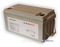 Гелевий акумулятор LogicPower LPM-GL 12 - 65 AH