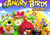 Вафельна картинка Angry Birds/Злі пташки 3