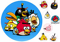 Вафельна картинка Angry Birds/Злі пташки 5