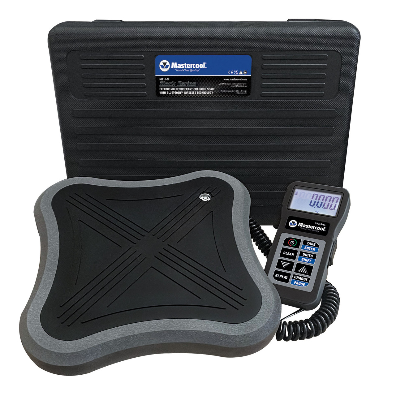 Електронні зарядні ваги холодоагенту Mastercool 98210-BL (110кг), фото 1