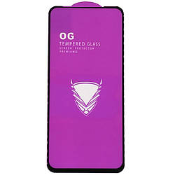 Захопливе скло Motorola XT2087-1 Moto G9 Plus, з чорною рамкою на весь дисплей, 9H, Golden Armor OG, Full-Screen