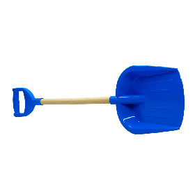 Іграшка Technok Toys «Лопата велика» (64 см), дерев'яна ручка, синя 2896-2