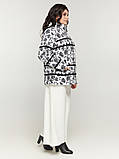 Стильна жіноча стьобана подовжена демісезонная куртка ''Весна'', фото 3