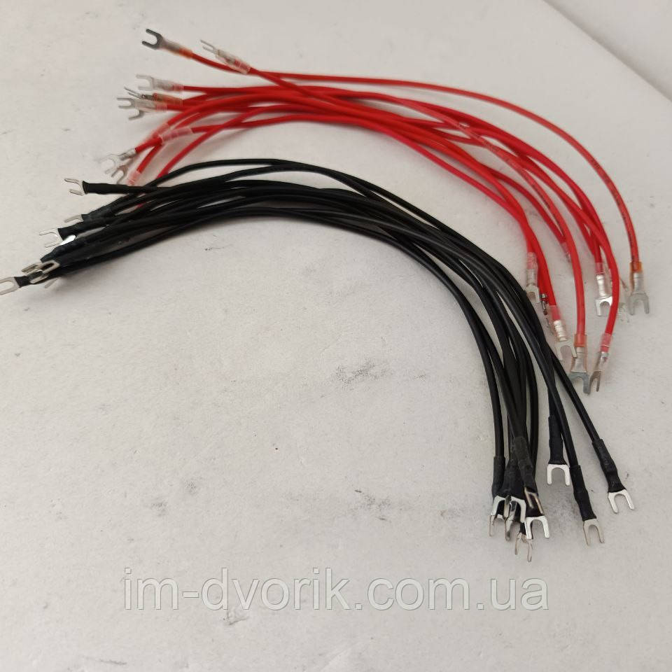 Провода з затискачами 220 мм (40 шт) – для LED, контролерів та електромонтажу