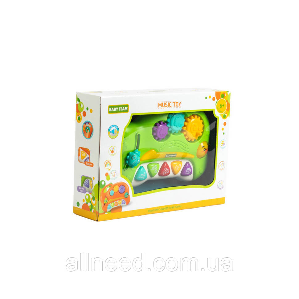 Дитяча музична іграшка "Забавка" 8645 (Green) зелений