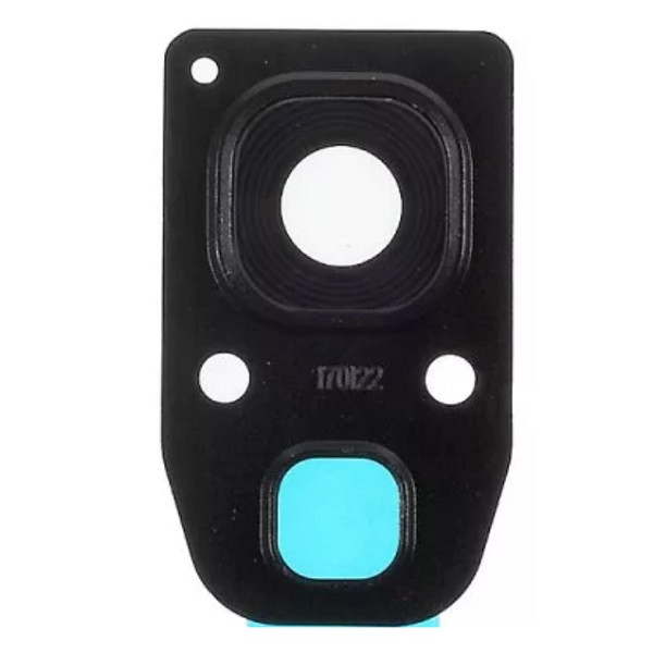 Скло камери Samsung A320 Galaxy A3 2017 /A520 /A720 з рамкою чорного кольору, фото 1