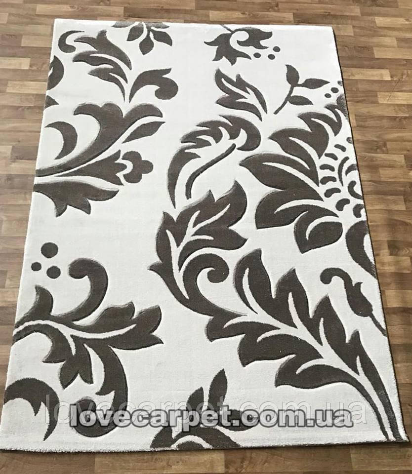 Килим 0.80х1.50 овал KARNAVAL 530 CREAM/L.BROWN, фото 1