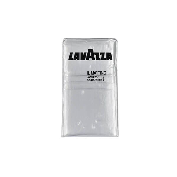 Кава мелена натуральний купаж арабіки та робусти Lavazza Mattino 250 г (сіра), фото 1