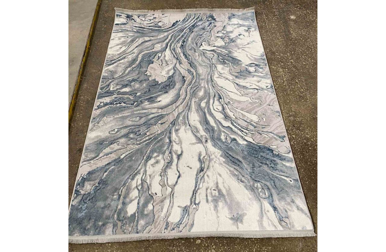 Килим 0.78х1.50 Прямий MODA 5201A L.BLUE/D.GREY, фото 1