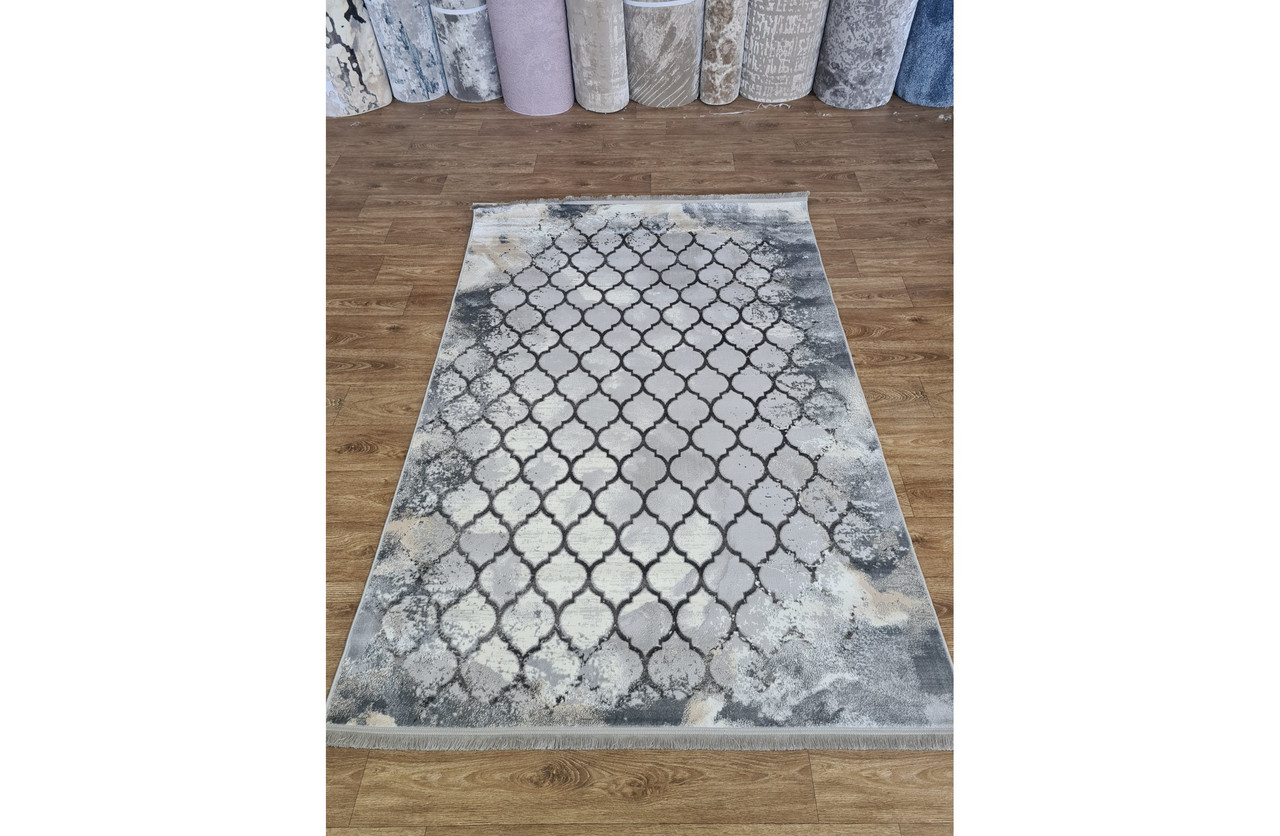 Килим 0.78х1.50 Прямий MODA 5758 GREY HB / ANTRASIT, фото 1