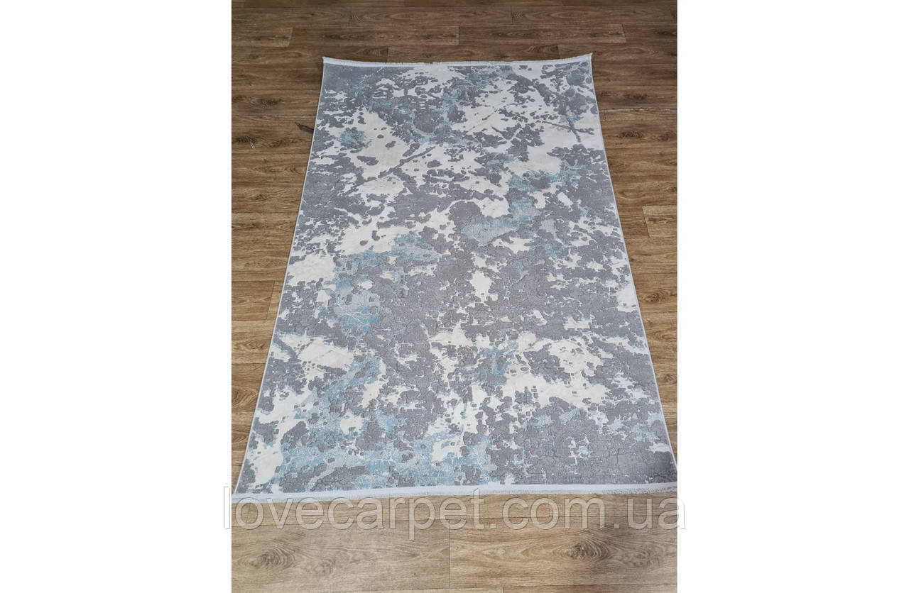 Килим 0.78х1.50 Прямий LUXURY 05917A BLUE / BLUE
