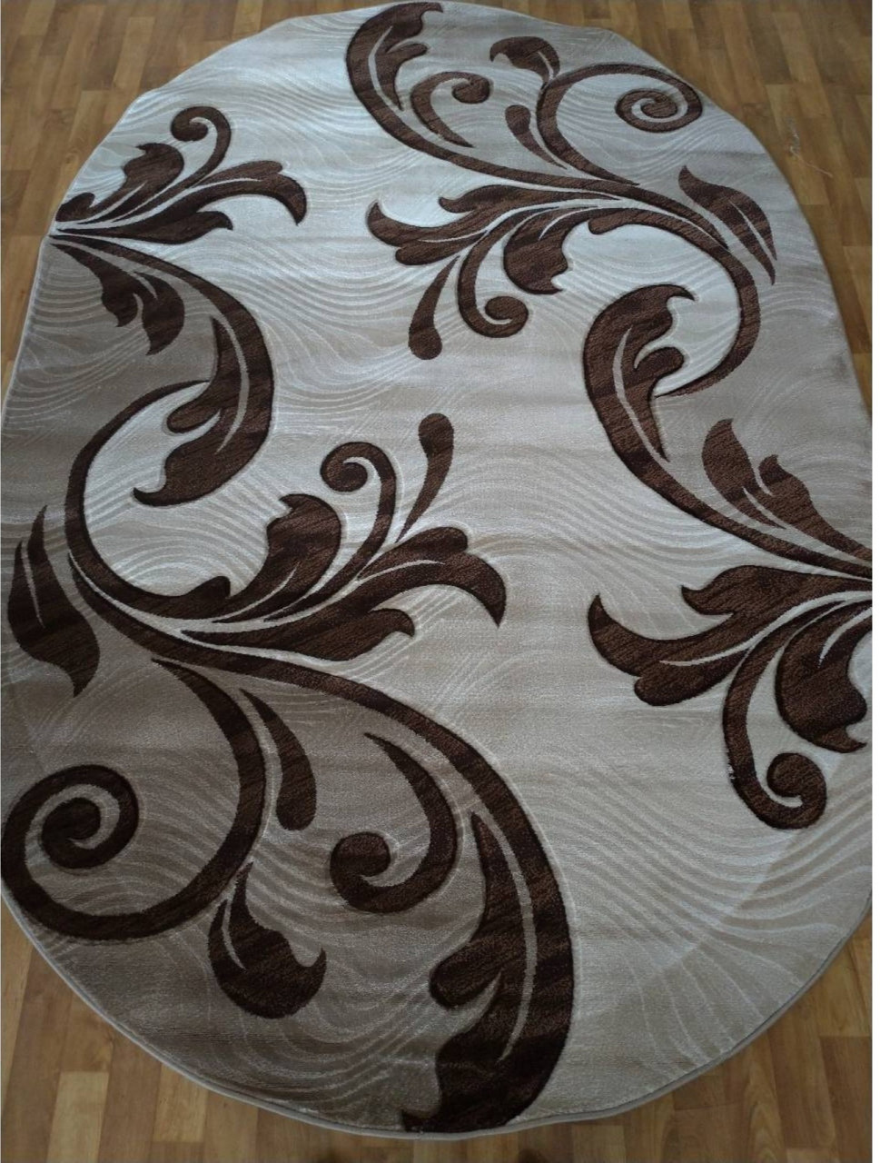 Килим 60х100 овал MERAL 5027 BEIGE, фото 1