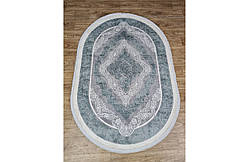 Килим 2.35х3.40 Овал LUXURY 05986D BEIGE / L.TURQUOISE