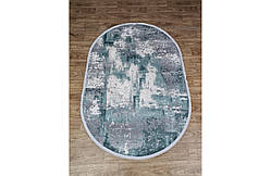 Килим 2.35х3.40 Овал LUXURY 06047B BEIGE / L.TURQUOISE